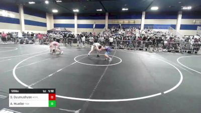 120 lbs Round Of 128 - Gregory Gyumushyan, World Team TC vs Aidan Mueller, Paw