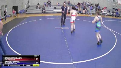 106 lbs Round 5 - Remington Basey, Dallas Mat Club vs Samuel Barton, Roseburg Mat Club