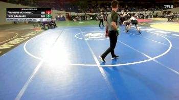 2A/1A Boys 190 1st Place Match - Lee Brainard, Oakridge Boys vs Gunnar McDowell, Enterprise / Wallowa Boys