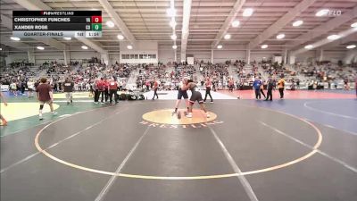 285 lbs Quarterfinal - Christopher Funches, VA vs Xander Rose, CO