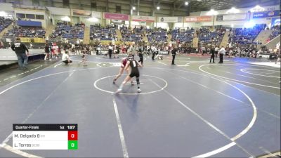 101 lbs Quarterfinal - Maribel Delgado B, D11 Allstars vs Lily Torres, Sedgwick County