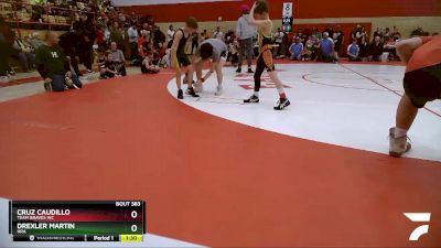 61-63 lbs Round 1 - Cruz Caudillo, Team Braves WC vs Drexler Martin, HRA