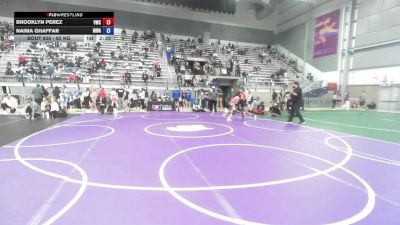 62 kg Cons. Semis - Brooklyn Perez, Valiant Wrestling Club vs Naima Ghaffar, M3 Wrestling Academy