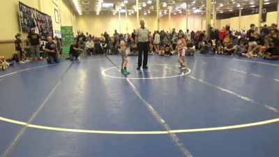 60 lbs Rr Rnd 2 - Ryder Waller, Gladiators K-8 vs Blake Proctor, Silo WC K-8