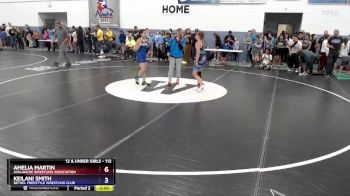 112 lbs Champ. Round 1 - Keilani Smith, Bethel Freestyle Wrestling Club vs Amelia Martin, Avalanche Wrestling Association