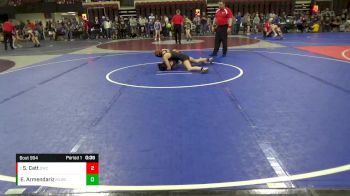 102 lbs 2nd Place Match - Serina Catt, Darkhorse Wrestling Club vs Elyssa Armendariz, Moses Lake Wrestling Club