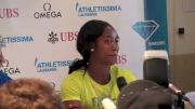 Shelly-Ann Fraser-Pryce on how 200 training has helped her 100