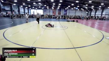 72 lbs Rd# 4- 2:00pm Friday Final Pool - Finn Andersen, M2TCNJ vs Jackson Mills, No Escape W.A.
