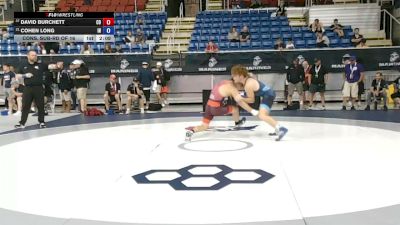 157 lbs Cons. Sub-rd Of 16 - David Burchett, Colorado vs Cohen Long, Indiana