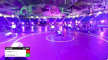 109 lbs 3rd Place - Kameron Green Jr, Nebraska Wr Ac vs Alex Herberger, Colorado Bad Boys
