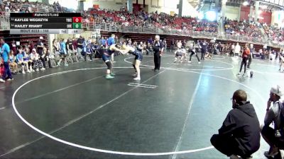 165 lbs Quarterfinal - Hailey Rhamy, Overton vs Kaylee Wegrzyn, York Wrestling Club