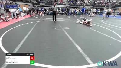 92 lbs Semifinal - Ashton Fee, Enid Youth Wrestling Club vs Noah Majka, Prodigy Elite Wrestling