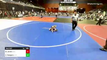 65 lbs Final - Brody Jarrel, Granite WC vs Colton Rodgers, Natron Colts