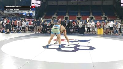 170 lbs Cons. Sub-semis - Emmyjane Bragg, California vs Aaliyah Miller, Wisconsin