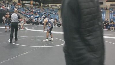 141 lbs Champ. Round 1 - Camden Webb, Cowley College vs Jayden Medrano, Central Christian College (KS)