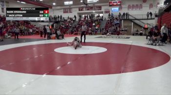 106 lbs 5th Place Match - Jack Litton, Iowa City, City High vs Mark Stoddard, Clinton
