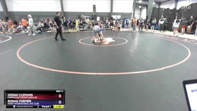 83 lbs Cons. Round 1 - Josiah Clemans, FordDynastyWrestlingClub vs Ronan Farmer, Askeo International Mat Club