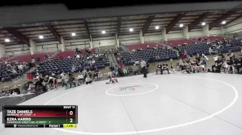 54 lbs Quarters & Wb (16 Team) - Taze Daniels, Warriors Of Christ vs Ezra Harris, Sanderson Wrestling Academy