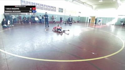 103 lbs Quarterfinal - Celia Esquivel, Bakersfield College vs Karissa McDaniel, Sacramento City College