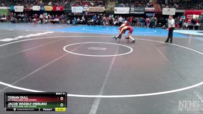 145 lbs Cons. Round 2 - Torian Dull, Mt. Edgecumbe High School vs Jacob Wassily-merlino, Mt. Edgecumbe High School