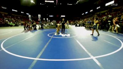 220 lbs Round Of 32 - Nolan Frank, Elk Grove (SJ) vs David Martinez, Brawley (SD)