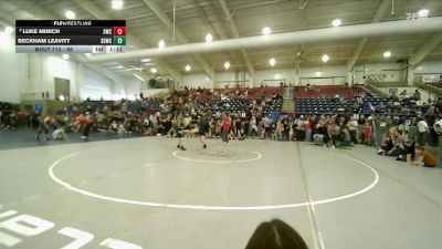 66 lbs Champ. Round 1 - Beckham Leavitt, South Summit Wrestling Club vs Luke Minich, Shootbox Wrestling Club