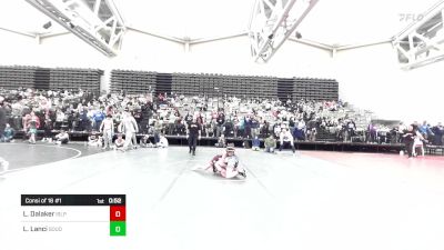 96-I lbs Consi Of 16 #1 - Landon Dalaker, Islip vs Lucas Lanci, Souderton Middle School