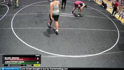 220 lbs Round 3 - Blake Jenkins, Mighty Warriors Wrestling vs Christopher Grigg, Stratford Knights Youth