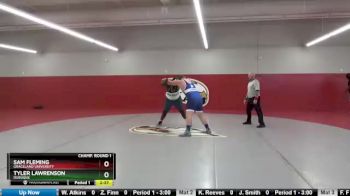 285 lbs Champ. Round 1 - Tyler Lawrenson, Dubuque vs Sam Fleming, Graceland University