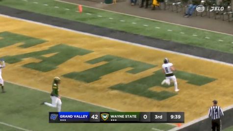 WATCH: Nott With Huge Punt Return TD, GVSU Hammers Wayne State