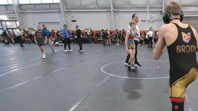 92 lbs Round 1 (6 Team) - Easton Kelling, FORGE vs Brody Gross, Ohio Gold