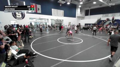 140 lbs 3rd Place Match - Azlyn Rivas, Mission Viejo vs Maleah Holley, Chaparral High School Wrestlin