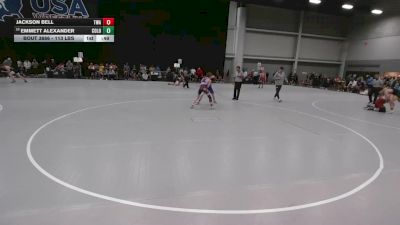 113 lbs Cons. Sub-rd Of 16 - Jackson Bell, The Wrestling Academy vs Emmett Alexander, Colorado