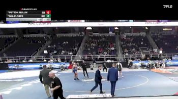 235 lbs 1st Place Match - Peyton Mullin, Dundee-5 vs Mia Flores, MacArthur-8