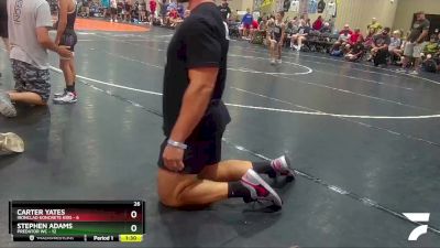 60 lbs Quarters & Wb (16 Team) - Stephen Adams, Predator WC vs Carter Yates, Ironclad Koncrete Kids