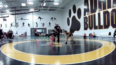 124 lbs Round 6 (16 Team) - Makayla Matson, Adrian vs Orianna Carrasquel, D`Youville