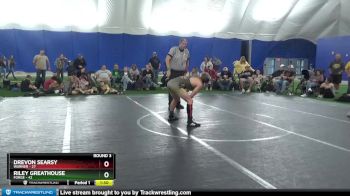 140 lbs Round 3 (10 Team) - Riley Greathouse, Forge vs Drevon Searsy, Warner