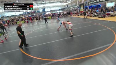 157 lbs Cons. Round 2 - Holden McCullough, Unattached vs Benjamin Jacobs, Unattached