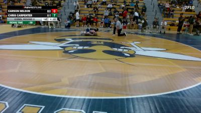 125 lbs Cons. Round 3 - Carson Nelson, Ridgewater Community College vs Chris Carpenter, Iowa Central Community College