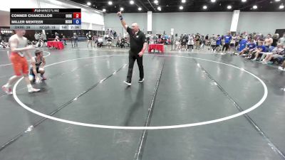 138 lbs Conner Chancellor, Oklahoma Red vs Miller Menteer, North Carolina