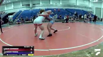 182 lbs Quarterfinal - Logan Hammingh, MI vs Cameron Vinson, KY