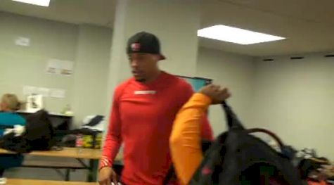 Take 1 with Wallace Spearmon at 2012 ISTAF Berlin