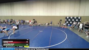 138 lbs Cons. Round 3 - Demitrius Ruiz, Elko Wrestling Club vs Cache Olson, Westlake