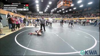 52 lbs Round Of 16 - Maverick Meadows, Tuttle Wrestling vs Ryatt Luchsinger, Lexington Wrestling Club