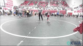 70 lbs Semifinal - Takoda Owen, ARDMORE TAKEDOWN CLUB vs Trygg Kline, Piedmont