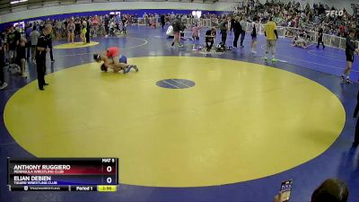 144 lbs Cons. Round 3 - Anthony Ruggiero, Peninsula Wrestling Club vs Elian Debien, Tigard Wrestling Club