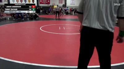 190 lbs Cons. Round 2 - Timmy Zachar, CR Kennedy vs Jarod Anderson, Keokuk