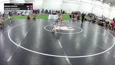 95 lbs Briana Stetson, Pennsylvania Red vs Lorilye Beardsley, New York
