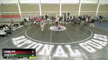 90 lbs Semis (4 Team) - Maisie Elliott, Mat Demons vs Camree Wise, Utah Green