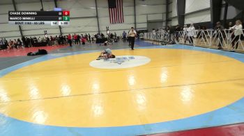 85 lbs Quarterfinal - Chase Downing, GA vs Marco Minelli, NY